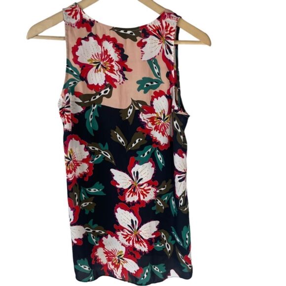 Cabi Floral Print Hibiscus Sleeveless Blouse Style 5543 Sz S - Picture 3 of 8